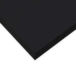 vidaXL Wandschap zwevend 23x23,5x3,8 cm MDF hoogglans zwart