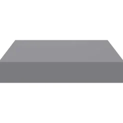 vidaXL Wandschap zwevend 23x23,5x3,8 cm MDF grijs