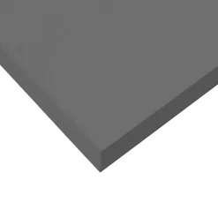 vidaXL Wandschap zwevend 23x23,5x3,8 cm MDF hoogglans grijs