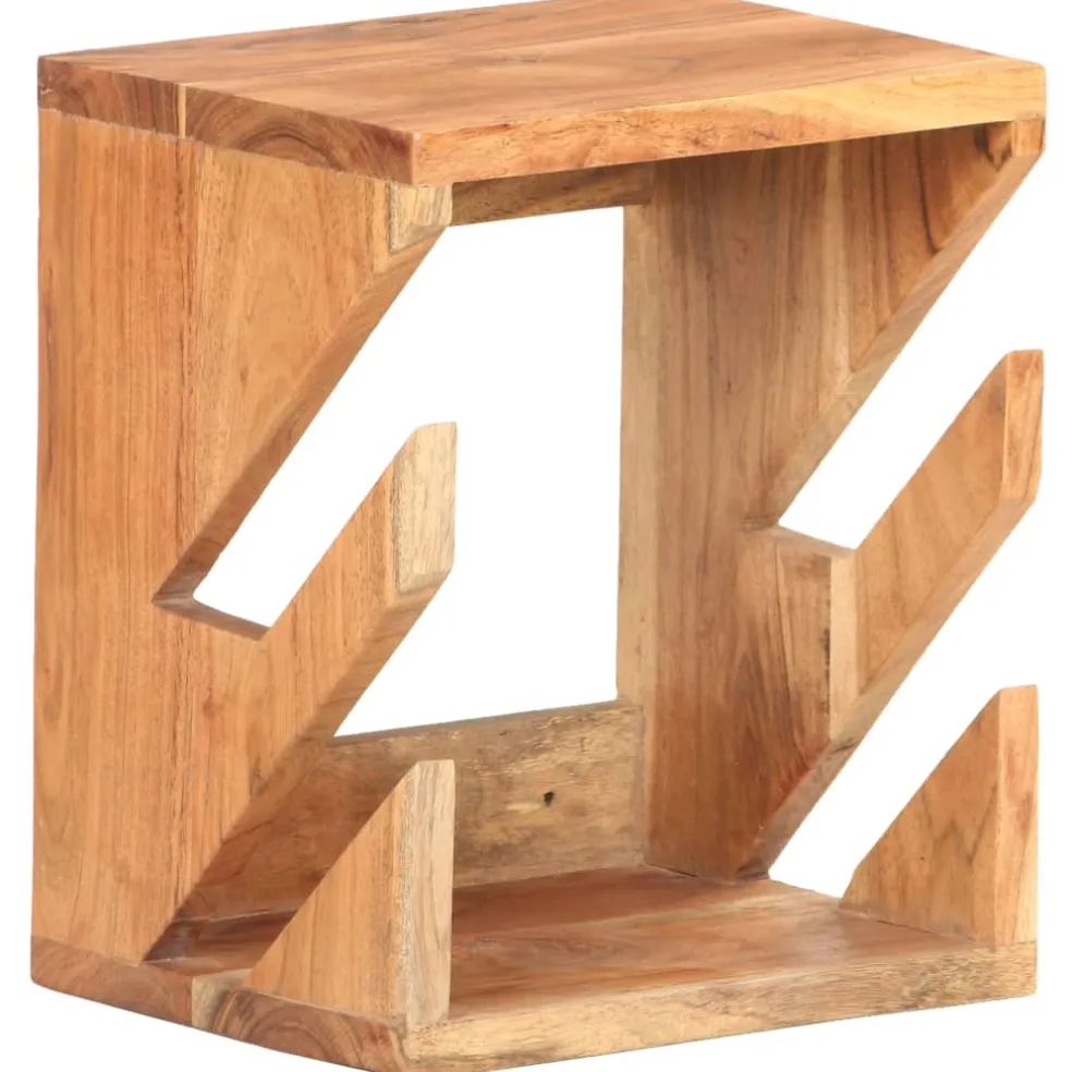 vidaXL Wandskateboardhouder 25x20x30 cm massief acaciahout