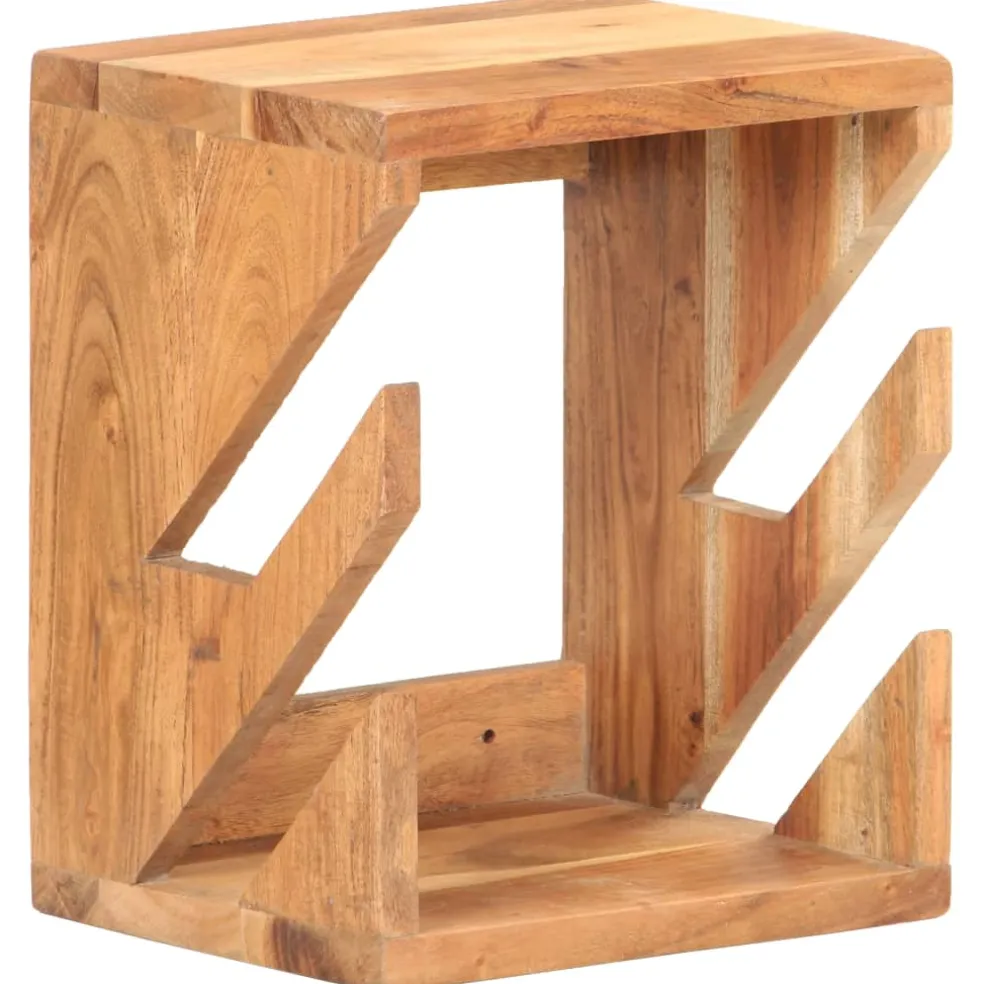 vidaXL Wandskateboardhouder 25x20x30 cm massief acaciahout
