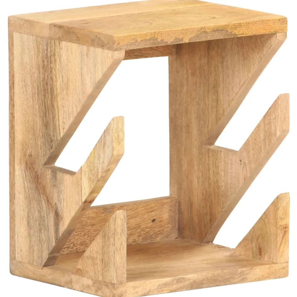 vidaXL Wandskateboardhouder 25x20x30 cm massief mangohout