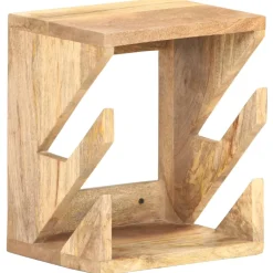 vidaXL Wandskateboardhouder 25x20x30 cm massief mangohout