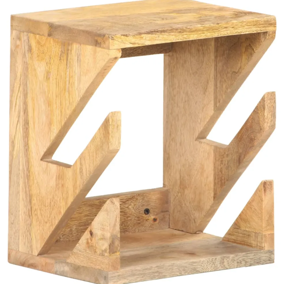 vidaXL Wandskateboardhouder 25x20x30 cm massief mangohout