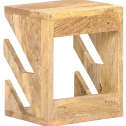 vidaXL Wandskateboardhouder 25x20x30 cm massief mangohout