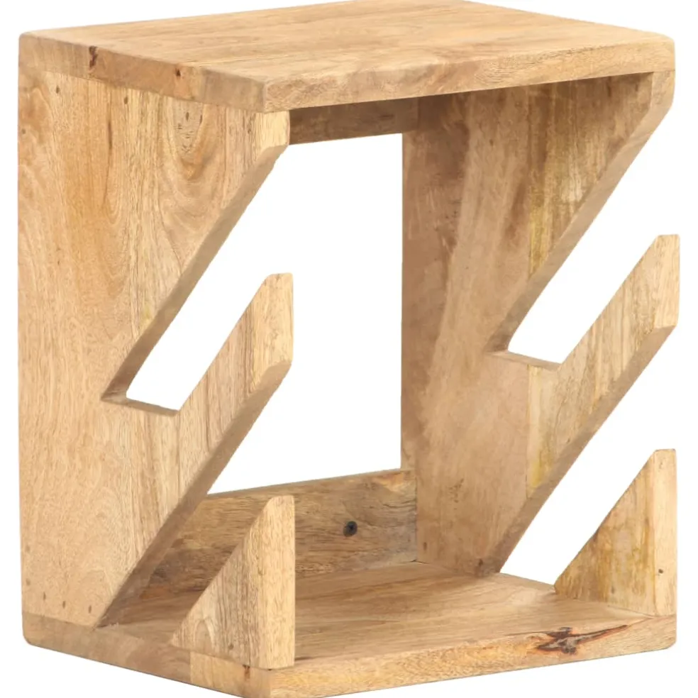 vidaXL Wandskateboardhouder 25x20x30 cm massief mangohout