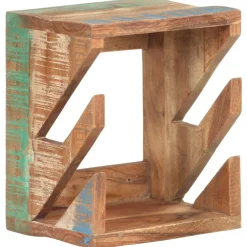 vidaXL Wandskateboardhouder 25x20x30 cm massief gerecycled hout