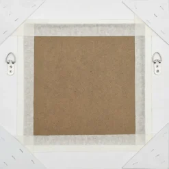 vidaXL Wandspiegel barok stijl 40x40 cm wit