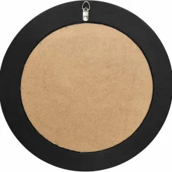 vidaXL Wandspiegel barok stijl 50 cm zwart