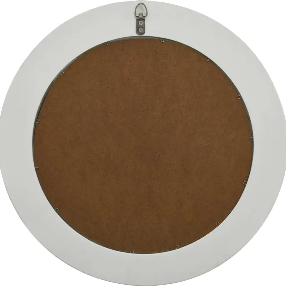 vidaXL Wandspiegel barok stijl 50 cm wit