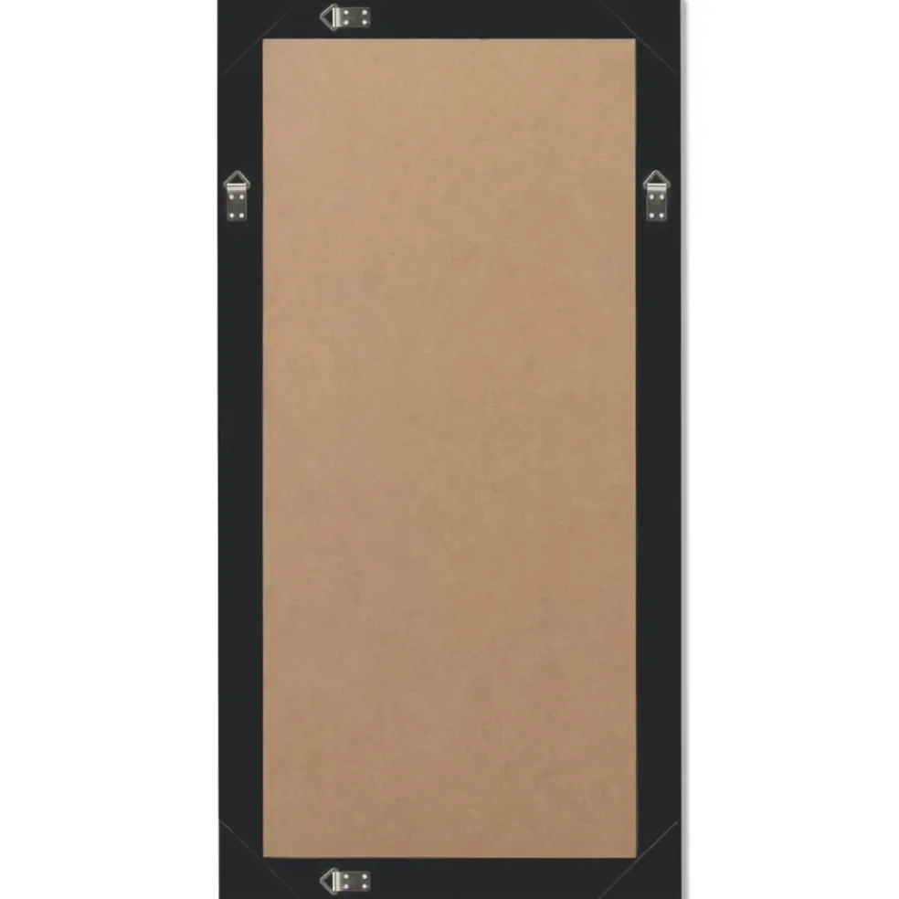 vidaXL Wandspiegel Barok 100 x 50 cm zwart