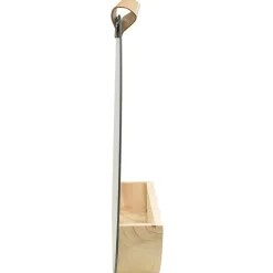 vidaXL Wandspiegel 35 cm massief grenenhout