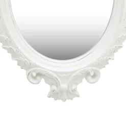 vidaXL Wandspiegel kasteel stijl 56x76 cm wit