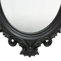 vidaXL Wandspiegel kasteel stijl 56x76 cm zwart