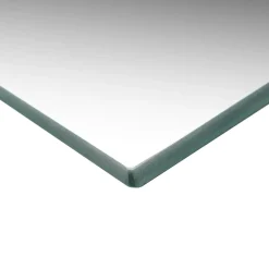 vidaXL Wandspiegel met LED-lampen vierkant glas