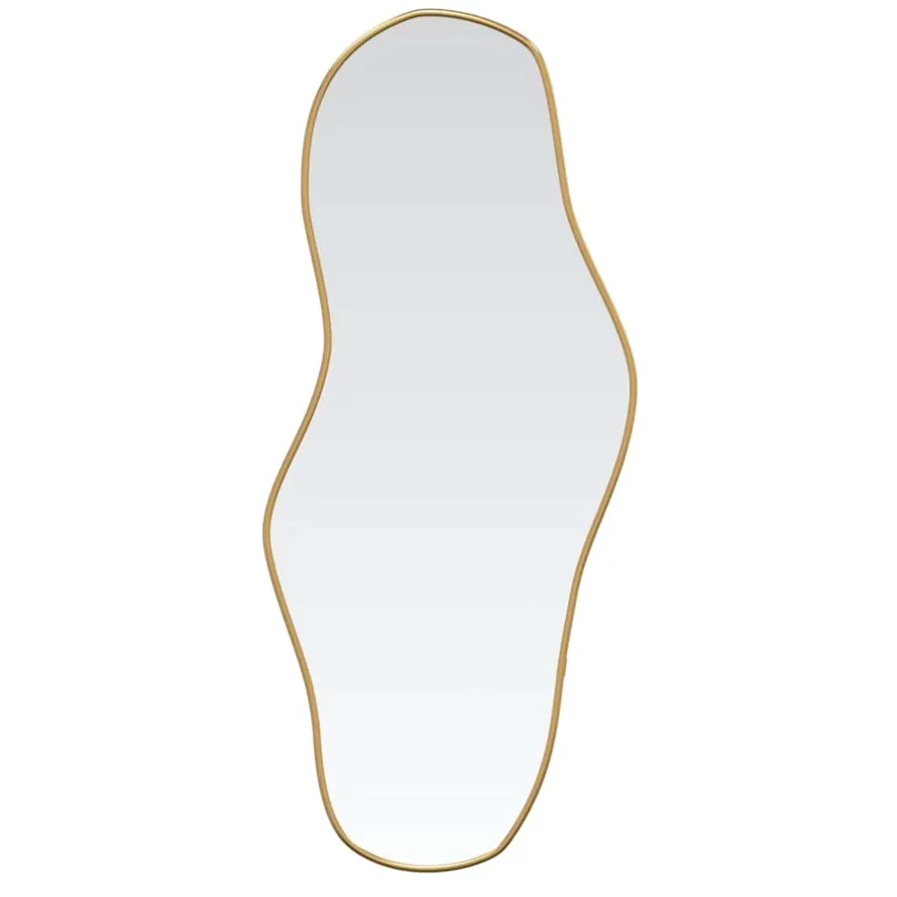 vidaXL Wandspiegel 60x25 cm goudkleurig