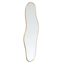 vidaXL Wandspiegel 60x25 cm goudkleurig