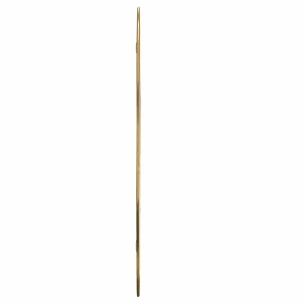 vidaXL Wandspiegel 60x25 cm goudkleurig