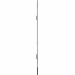 vidaXL Wandspiegel 40x15 cm ovaal zilverkleurig