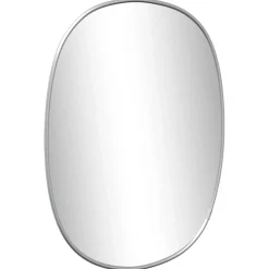 vidaXL Wandspiegel 30x25 cm zilverkleurig