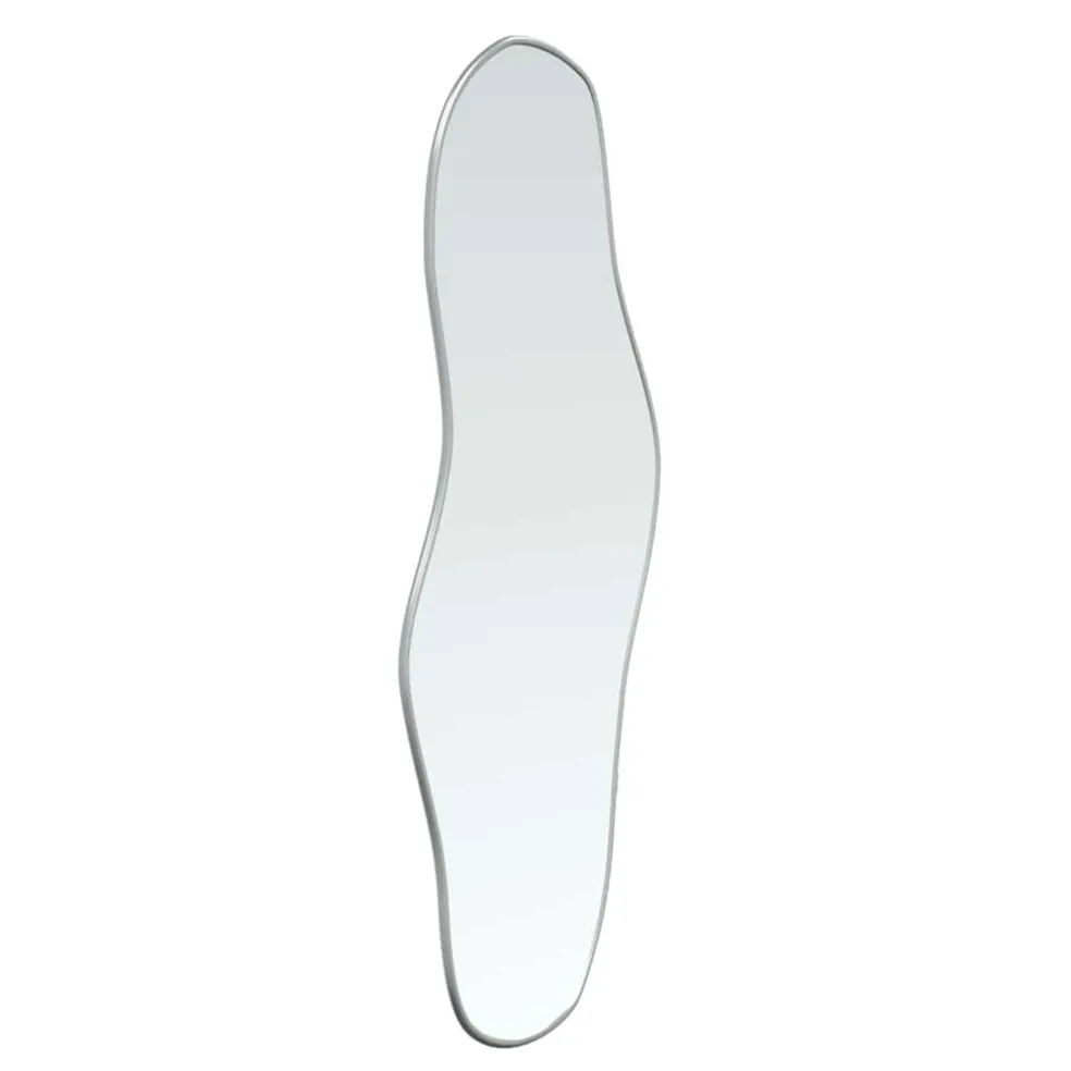 vidaXL Wandspiegel 60x25 cm zilverkleurig