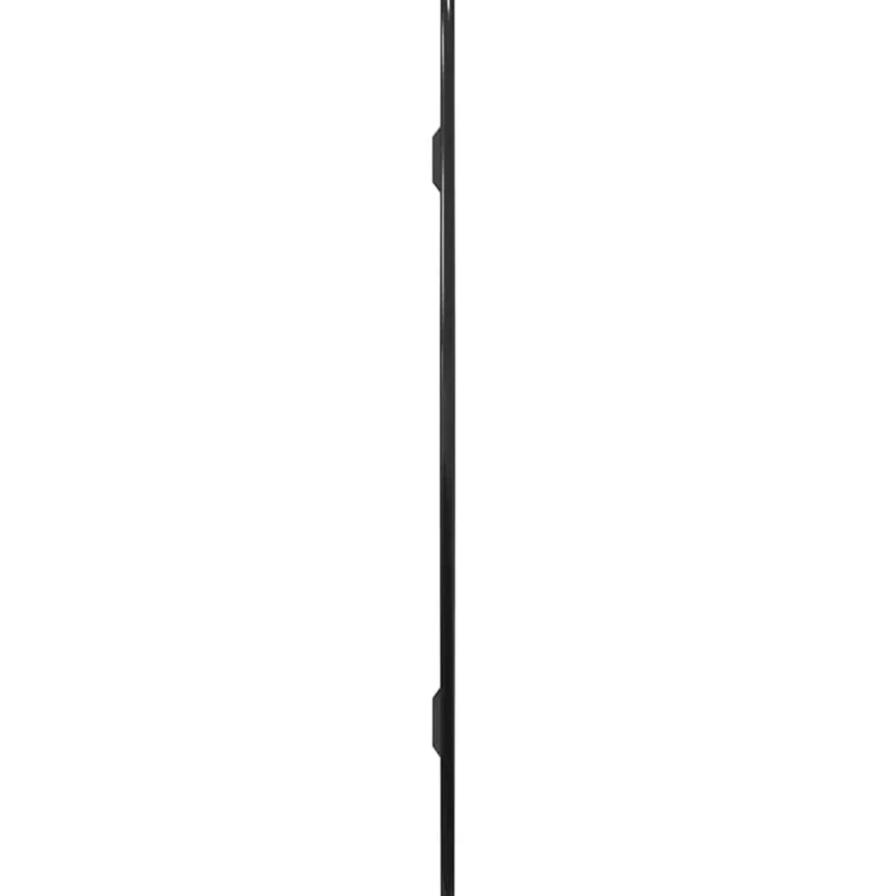 vidaXL Wandspiegel 50x40 cm zwart