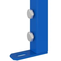 vidaXL Wandsteun voor urinaalsysteem Blauw 50 x 3 x 112 cm