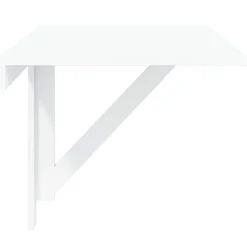 vidaXL Wandtafel inklapbaar 100x60 cm wit