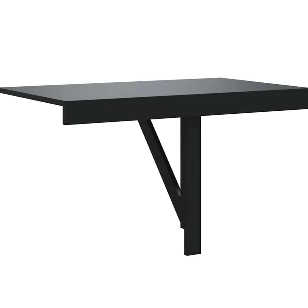 vidaXL Wandtafel inklapbaar 100x60x56 cm bewerkt hout gerookt eiken