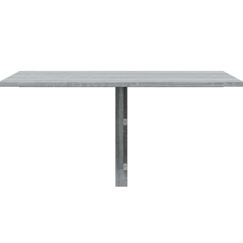 vidaXL Wandtafel inklapbaar 100x60 cm eikenkleurig