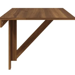 vidaXL Wandtafel inklapbaar 100x60x56 cm bewerkt hout bruineiken