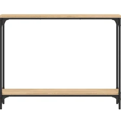 vidaXL Wandtafel 100x22,5x75 cm bewerkt hout sonoma eikenkleurig
