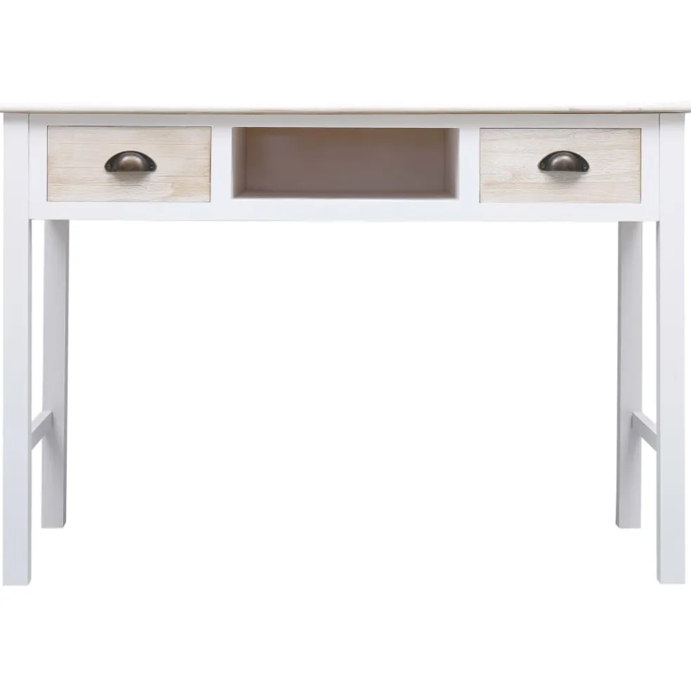 vidaXL Wandtafel 110x45x76 cm hout