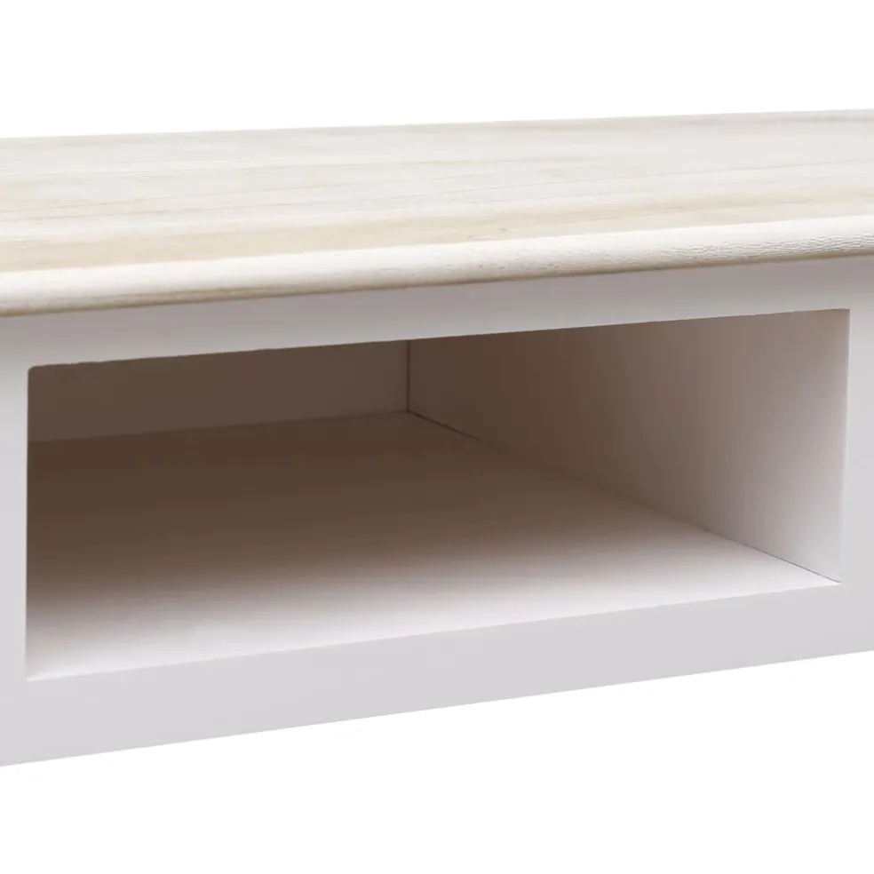 vidaXL Wandtafel 110x45x76 cm hout