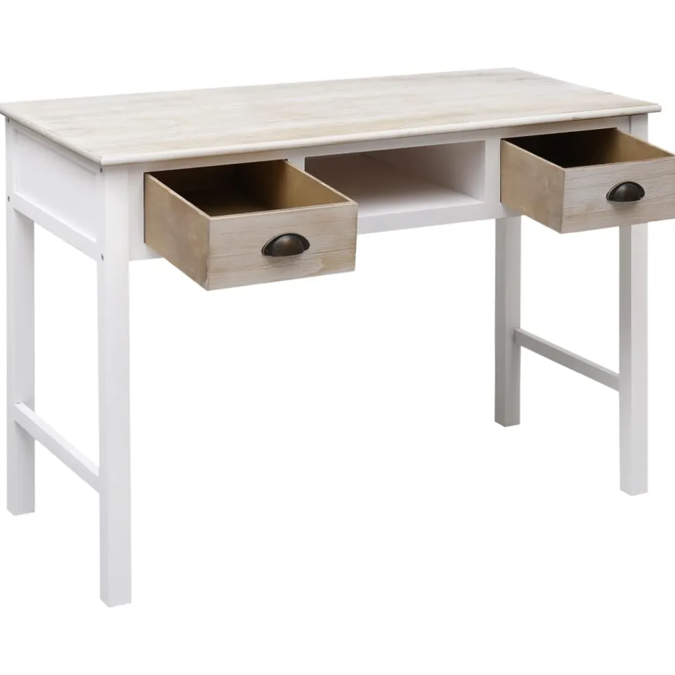 vidaXL Wandtafel 110x45x76 cm hout