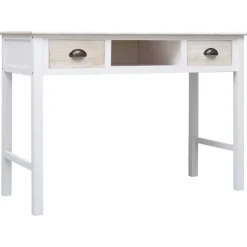 vidaXL Wandtafel 110x45x76 cm hout