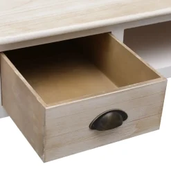 vidaXL Wandtafel 110x45x76 cm hout