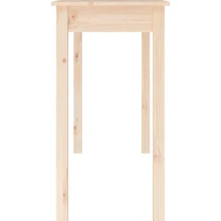 vidaXL Wandtafel 110x40x75 cm massief grenenhout