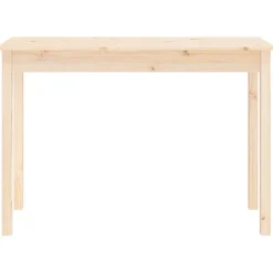 vidaXL Wandtafel 110x40x75 cm massief grenenhout
