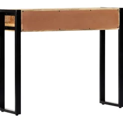 vidaXL Wandtafel 90x30x75 cm massief mangohout