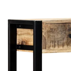 vidaXL Wandtafel 90x30x75 cm massief mangohout