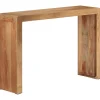 vidaXL Wandtafel 110x30x76 cm massief acaciahout