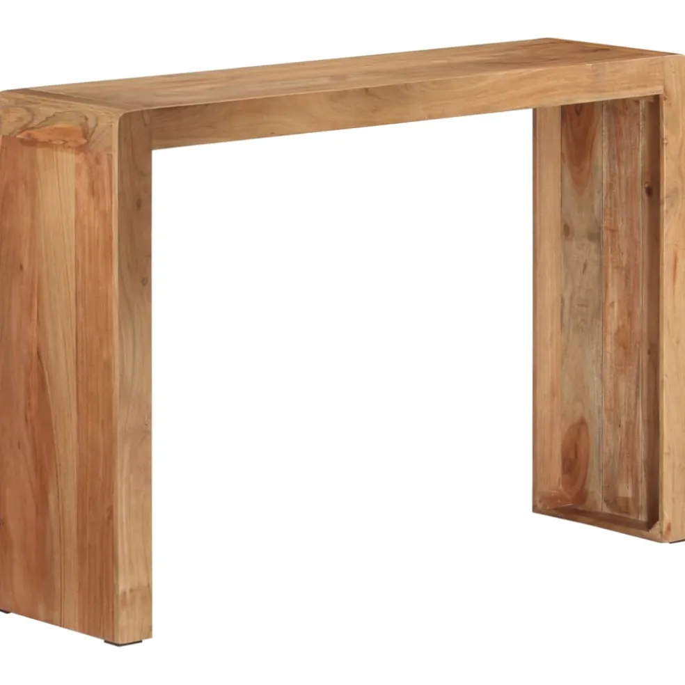 vidaXL Wandtafel 110x30x76 cm massief acaciahout