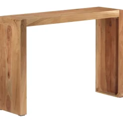 vidaXL Wandtafel 110x30x76 cm massief acaciahout