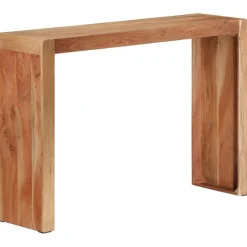 vidaXL Wandtafel 110x30x76 cm massief acaciahout