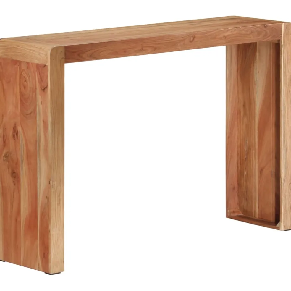 vidaXL Wandtafel 110x30x76 cm massief acaciahout