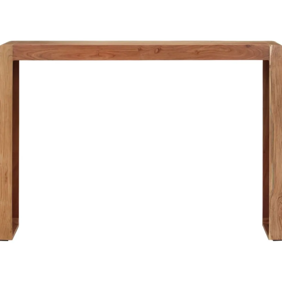 vidaXL Wandtafel 110x30x76 cm massief acaciahout