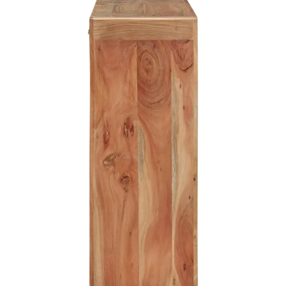 vidaXL Wandtafel 110x30x76 cm massief acaciahout