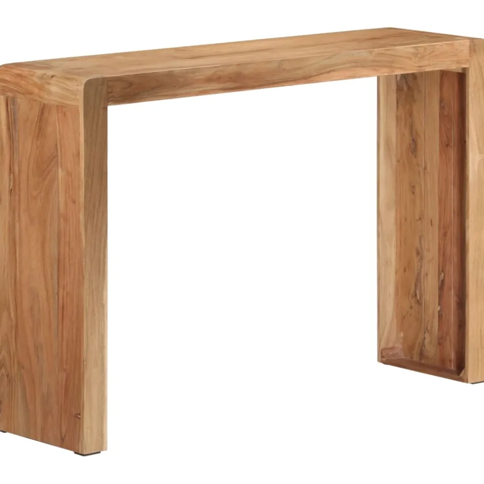 vidaXL Wandtafel 110x30x76 cm massief acaciahout