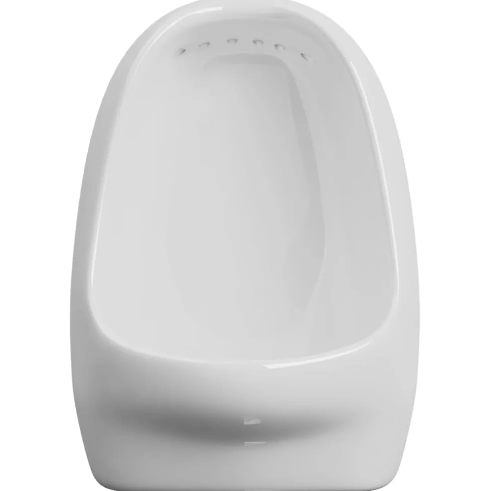 vidaXL Wandurinoir met spoelklep keramiek wit